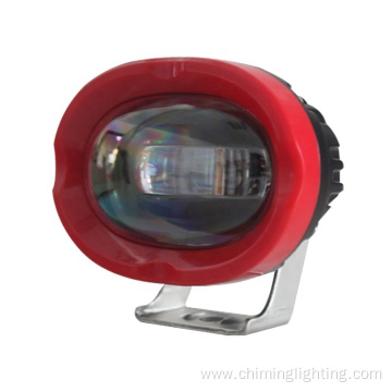 Chiming LED 9W blue red linear high lumen output forklift light safety work light construction safety work light